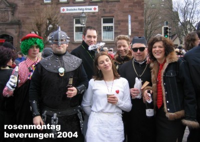 Rosenmontag 2004 in Beverungen