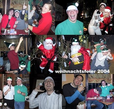 Weihnachtsfeier 2004